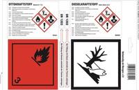 Hünersdorff Hunersdorff zelfklevend etiket | lengte 275 mm | breedte 182 mm | lengte 275 mm | breedte 182 mm | benzine/diesel wit glanzend | 1 stuk - 306101 306101