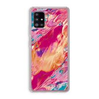 Pastel Echoes: Samsung Galaxy A51 5G Transparant Hoesje