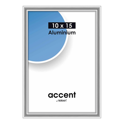 Nielsen Design nielsen fotolijst 51223 accent glanzend zilver 10x15 cm