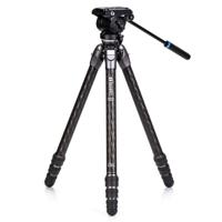 Benro Tortoise Carbon Statief met S4PRO videokop 34C leveling base