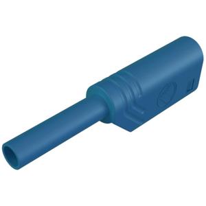 SKS Hirschmann MST S WS 30 Au Laboratoriumstekker Stekker, recht Stift-Ø: 2 mm Blauw 1 stuk(s)