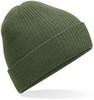 Beechfield CB376R Polylana® Ribbed Beanie - Olive Green - One Size