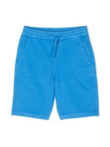 Stella McCartney Kids short en jean à lien de resserrage - Bleu