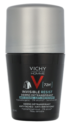 Vichy Homme Invisible Resist 72H Deo Roll-On 50 ml Deodorant
