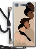 Sweet creatures: Sony Xperia XZ1 Transparant Hoesje met koord