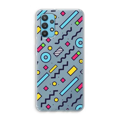 8-bit N°8: Samsung Galaxy A32 4G Transparant Hoesje