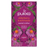 Thee pukka elderberry en echinacea 20 zakjes