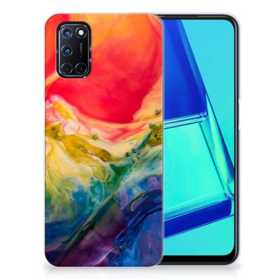 Hoesje maken OPPO A52 | A72 Watercolor Dark Hoesje maken OPPO A52 | A72 Watercolor Dark