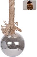 Touw met glazen bal 15LED ww - Nampook Touw met glazen bal 15LED ww - Nampook