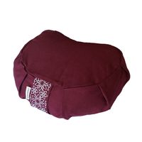 Crescent meditation cushion - Red