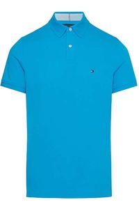 Tommy Hilfiger Regular Fit Polo shirt Korte mouw aqua