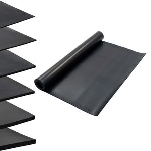 VidaXL Vloermat anti-slip 6 mm glad 1,2x2 m rubber