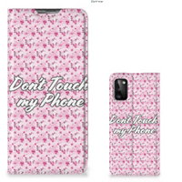Samsung Galaxy A41 Design Case Flowers Pink DTMP