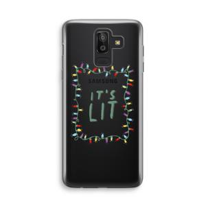 It's Lit: Samsung Galaxy J8 (2018) Transparant Hoesje