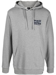 Deus Ex Machina hoodie en jersey à logo imprimé - Gris