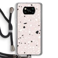 Terrazzo N°20: Xiaomi Poco X3 NFC Transparant Hoesje met koord
