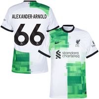 Liverpool Shirt Uit 2023-2024 + Alexander-Arnold 66