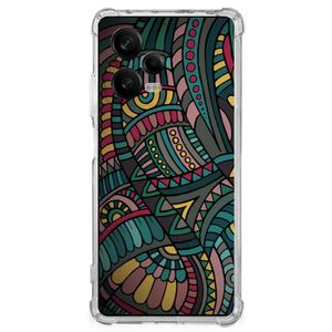 Xiaomi Redmi Note 12 Pro Doorzichtige Silicone Hoesje Aztec