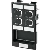 Weidmüller IE-FC-SP-PWS/4ST FrontCom Vario inzetplaat, afgeschermd, 1 x power, 4 x data 1 stuk(s)