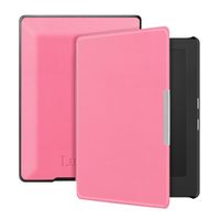 Lunso - Kobo Aura H20 Edition 1 hoes (6.8 inch) - sleep cover - Lichtroze Lunso - Kobo Aura H20 Edition 1 hoes (6.8 inch) - sleep cover - Lichtroze