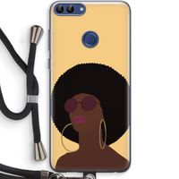 Golden hour: Huawei P Smart (2018) Transparant Hoesje met koord