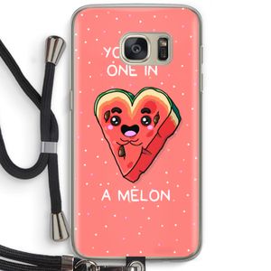 One In A Melon: Samsung Galaxy S7 Transparant Hoesje met koord