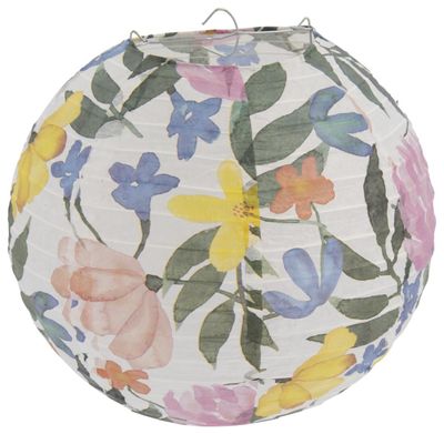 HEMA Papieren Lampion 25cm Bloemen