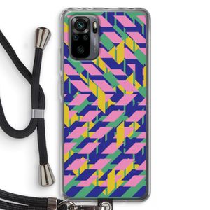 Skew Blush 1: Xiaomi Redmi Note 10 Pro Transparant Hoesje met koord