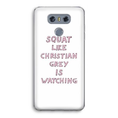 Christian Grey: LG G6 Transparant Hoesje