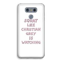 Christian Grey: LG G6 Transparant Hoesje