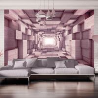 Zelfklevend fotobehang - Verlichting roze, 7 maten, premium print - thumbnail