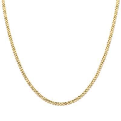 14K Geelgouden Collier met Panter Schakels van 5 mm - Uniek en Stijlvol