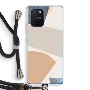 Formo: Samsung Galaxy Note 10 Lite Transparant Hoesje met koord