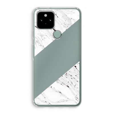 Biggest stripe: Google Pixel 5 Transparant Hoesje