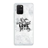 Partner in crime: Samsung Galaxy S10 Lite Transparant Hoesje
