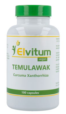 Elvitum Temulawak Curcuma Xanthorrhiza Capsules