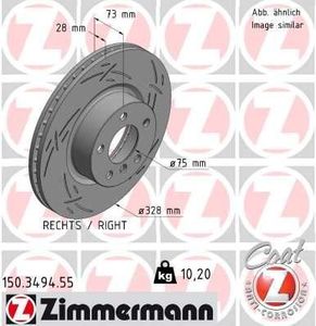 Remschijf BLACK Z 150349455