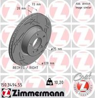 Remschijf BLACK Z 150349455