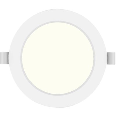 LED Downlight Pro - Aigi Trinko - Inbouw Rond 9W - Natuurlijk Wit 4000K - Mat Wit - Kunststof - Ø145mm