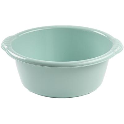 PlasticForte Afwasteiltje - 15 liter - mintgroen - rond - afwasbak - 46 x 17 cm