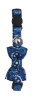 Pawise Cat Collar With Bowknot Blauw