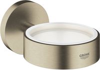 Grohe Essentials Wandhouder tbv Glas/Zeepschaal 7,2x10,7x5,4 cm Brushed Nickel