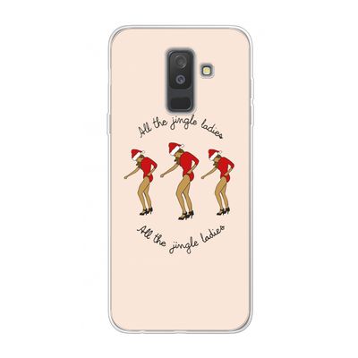 Jingle Ladies: Samsung Galaxy A6 Plus (2018) Transparant Hoesje