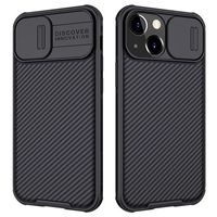 Nillkin CamShield Pro iPhone 13 Mini Hybrid Case - Zwart