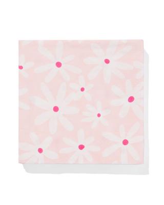 HEMA Servetten Bloem 33x33cm - 20 Stuks