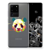 Samsung Galaxy S20 Ultra Telefoonhoesje met Naam Panda Color - thumbnail
