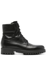 TOTEME bottines The Husky en cuir - Noir