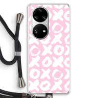 XOXO: Huawei P50 Pro Transparant Hoesje met koord