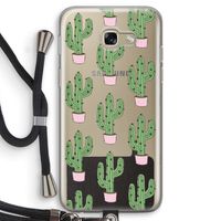 Cactus Lover: Samsung Galaxy A5 (2017) Transparant Hoesje met koord