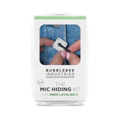 Bubblebee The Mic Hiding Kit For Røde Lavalier II, White Bubblebee The Mic Hiding Kit For Røde Lavalier II, White